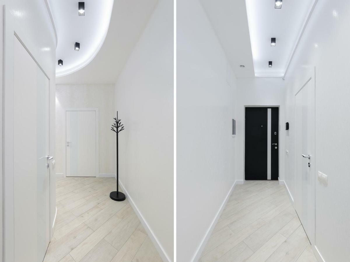 Black&White Apartment In Smart Plaza Kiev Exterior foto